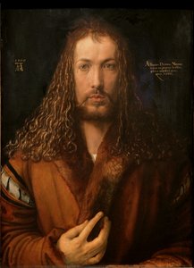 Self-Portrait in Fur Coat